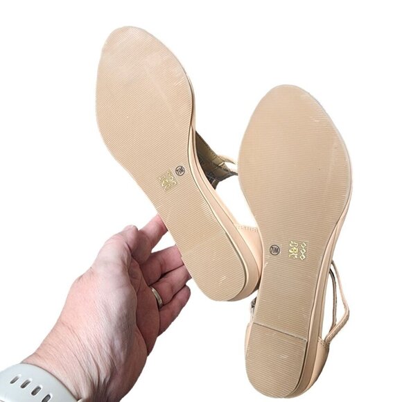 Chinese Laundry Sandals Champagne Taupe Silver Size 7.5 M - Picture 11 of 13